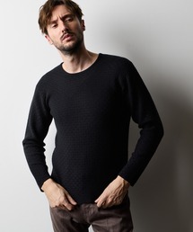 リンクスバスケットクルーネックニット