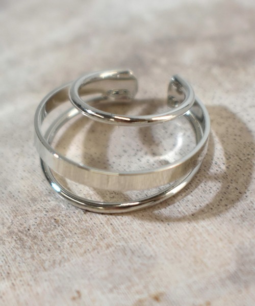 kiehtova（キエトヴァ）の「【kiehtova】TRILOGY EARCUFF / S　トリロジー イヤーカフ S（イヤーカフ・レディース・シルバー/ゴールド・FREE）」の2枚目の写真