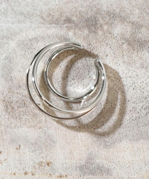 kiehtova（キエトヴァ）の「【kiehtova】TRILOGY EARCUFF / S　トリロジー イヤーカフ S（イヤーカフ・レディース・シルバー/ゴールド・FREE）」の5枚目の写真