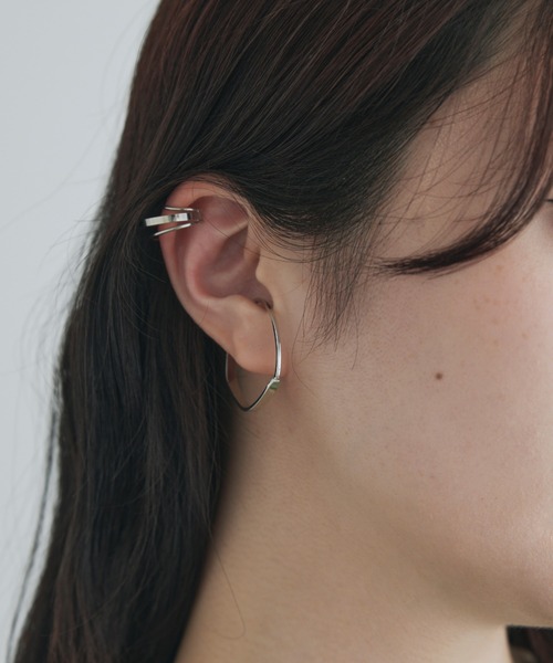 kiehtova（キエトヴァ）の「【kiehtova】TRILOGY EARCUFF / S　トリロジー イヤーカフ S（イヤーカフ・レディース・シルバー/ゴールド・FREE）」の4枚目の写真