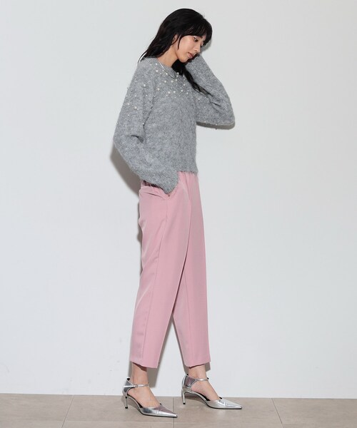 【セール】クルーネックパール調ニット（ニット/セーター）｜GALLEST（ギャレスト）