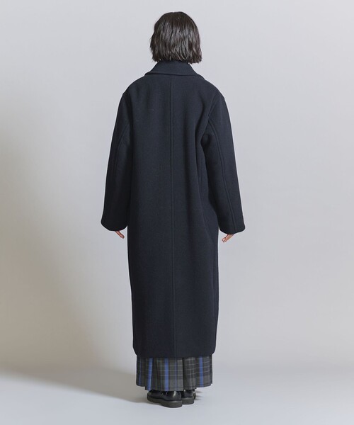 BEAUTY&YOUTH UNITED ARROWS(ビューティーアンドユースユナイテッドアローズ)の「テーラードダブル ロングコート(その他アウター・レディース・ネイビー/グレー・S/M)」の11枚目の写真