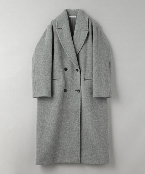 BEAUTY&YOUTH UNITED ARROWS(ビューティーアンドユースユナイテッドアローズ)の「テーラードダブル ロングコート(その他アウター・レディース・ネイビー/グレー・S/M)」の12枚目の写真