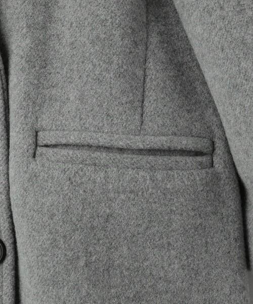 BEAUTY&YOUTH UNITED ARROWS(ビューティーアンドユースユナイテッドアローズ)の「テーラードダブル ロングコート(その他アウター・レディース・ネイビー/グレー・S/M)」の16枚目の写真