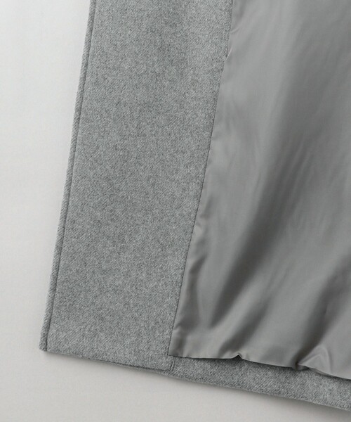 BEAUTY&YOUTH UNITED ARROWS(ビューティーアンドユースユナイテッドアローズ)の「テーラードダブル ロングコート(その他アウター・レディース・ネイビー/グレー・S/M)」の17枚目の写真