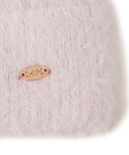 SHIPS（シップス）の「SHIPS KIDS:ガールズ ニット ワッチ（ニットキャップ/ビーニー・キッズ・ベージュ/ライトピンク・ONE SIZE）」の10枚目の写真