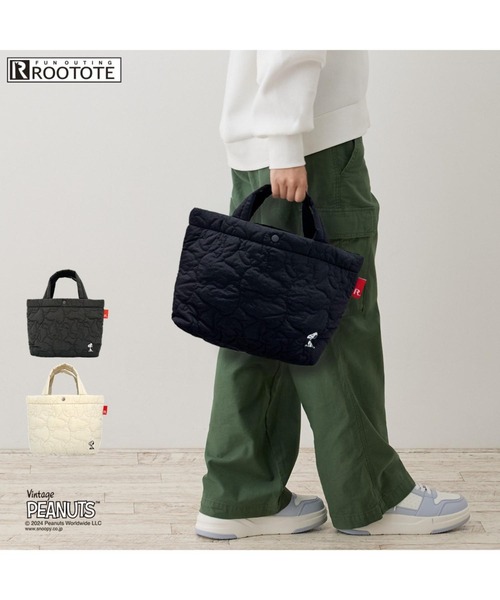 ルートート / SNOOPY IP.Deli.キルト.Peanuts-9X（トートバッグ）｜Vintage PEANUTS（ビンテージピーナッツ）