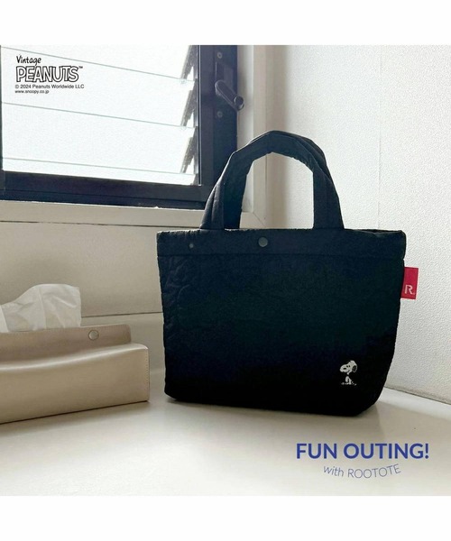 ルートート / SNOOPY IP.Deli.キルト.Peanuts-9X（トートバッグ）｜Vintage PEANUTS（ビンテージピーナッツ）