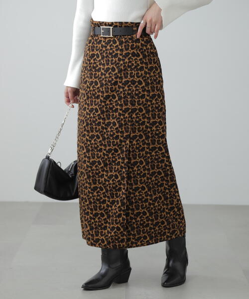 FREE'S MART（フリーズマート）の「ラップ風ナロースカート（スカート・レディース・グレー/ブラック/ブラウン系その他・SMALL/MEDIUM）」の21枚目の写真