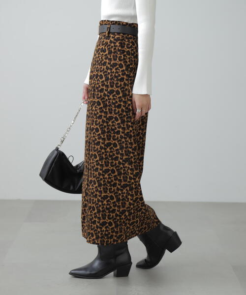 FREE'S MART（フリーズマート）の「ラップ風ナロースカート（スカート・レディース・グレー/ブラック/ブラウン系その他・SMALL/MEDIUM）」の20枚目の写真