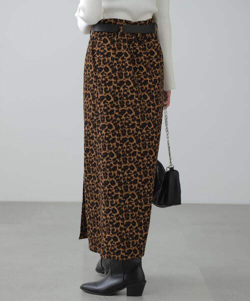 FREE'S MART（フリーズマート）の「ラップ風ナロースカート（スカート・レディース・グレー/ブラック/ブラウン系その他・SMALL/MEDIUM）」の19枚目の写真