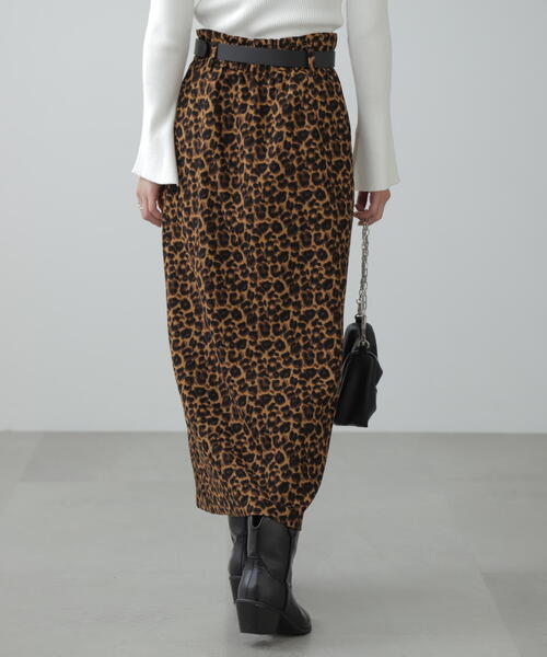 FREE'S MART（フリーズマート）の「ラップ風ナロースカート（スカート・レディース・グレー/ブラック/ブラウン系その他・SMALL/MEDIUM）」の18枚目の写真