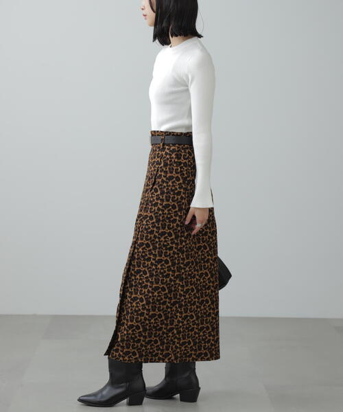 FREE'S MART（フリーズマート）の「ラップ風ナロースカート（スカート・レディース・グレー/ブラック/ブラウン系その他・SMALL/MEDIUM）」の15枚目の写真