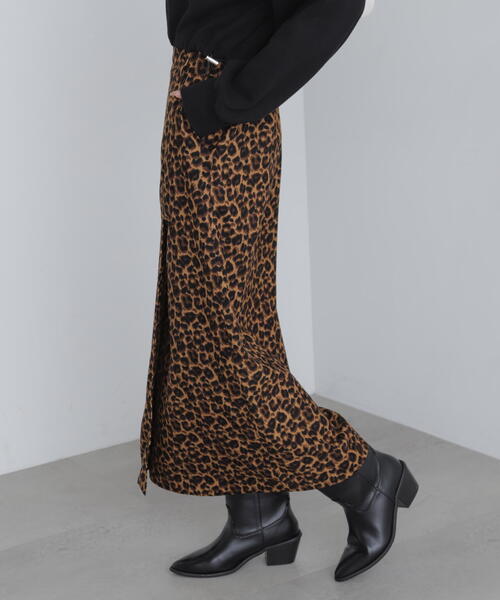 FREE'S MART（フリーズマート）の「ラップ風ナロースカート（スカート・レディース・グレー/ブラック/ブラウン系その他・SMALL/MEDIUM）」の11枚目の写真