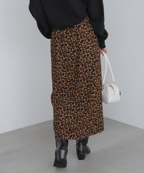 FREE'S MART（フリーズマート）の「ラップ風ナロースカート（スカート・レディース・グレー/ブラック/ブラウン系その他・SMALL/MEDIUM）」の10枚目の写真