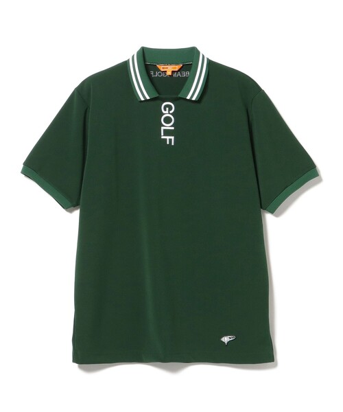 BEAMS GOLF 吸水速乾 ドットプリント ロゴポロシャツ BEAMS GOLF ポロシャツ ORANGE LABEL / 吸水速乾 ドットプリント