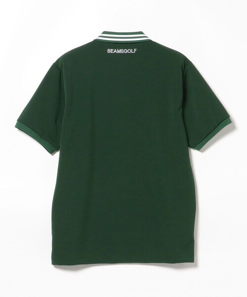 ORANGE LABEL 襟付き ポリエステルジャージ プルオーバー Lサイズ BEAMS GOLF（ビームスゴルフ）の「【UVカット/吸水速乾/接触冷感
