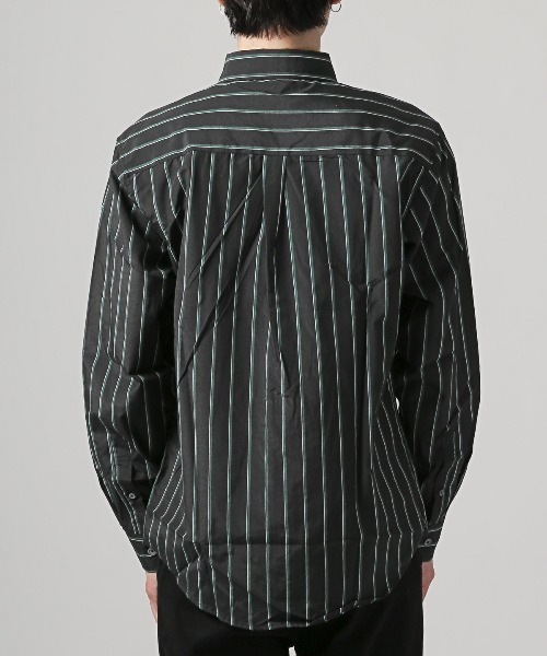 LUXSTYLE(ラグスタイル)の「総柄ボタンダウン長袖シャツ(シャツ/ブラウス・メンズ・A/C/D/B・M/L/XL)」の15枚目の写真