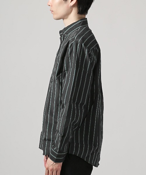 LUXSTYLE(ラグスタイル)の「総柄ボタンダウン長袖シャツ(シャツ/ブラウス・メンズ・A/C/D/B・M/L/XL)」の16枚目の写真