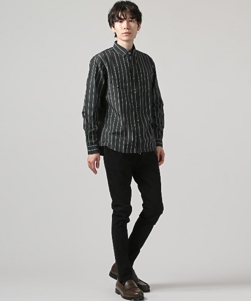 LUXSTYLE(ラグスタイル)の「総柄ボタンダウン長袖シャツ(シャツ/ブラウス・メンズ・A/C/D/B・M/L/XL)」の20枚目の写真