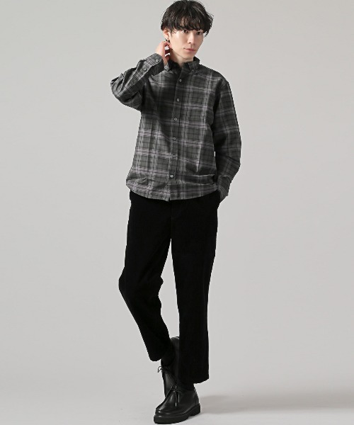 LUXSTYLE(ラグスタイル)の「総柄ボタンダウン長袖シャツ(シャツ/ブラウス・メンズ・A/C/D/B・M/L/XL)」の10枚目の写真