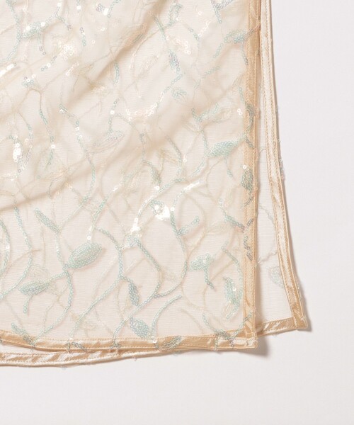 BEAMS HEART（ビームスハート）の「スパンコール ラップスカート（スカート・レディース・オレンジ/グレー・FREE）」の17枚目の写真