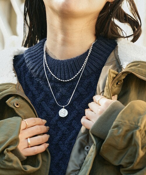 FREAK'S STORE(フリークスストア)の「セットコインネックレス(ネックレス・レディース・シルバー/ゴールド・ONE SIZE)」の3枚目の写真