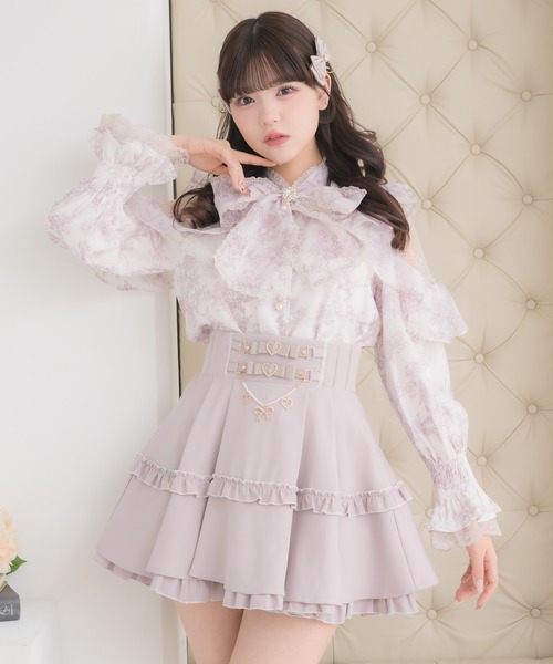ROJITA（ロジータ）の「ボウタイリボンラッフルブラウス（シャツ