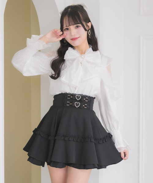 ROJITA（ロジータ）の「ボウタイリボンラッフルブラウス（シャツ
