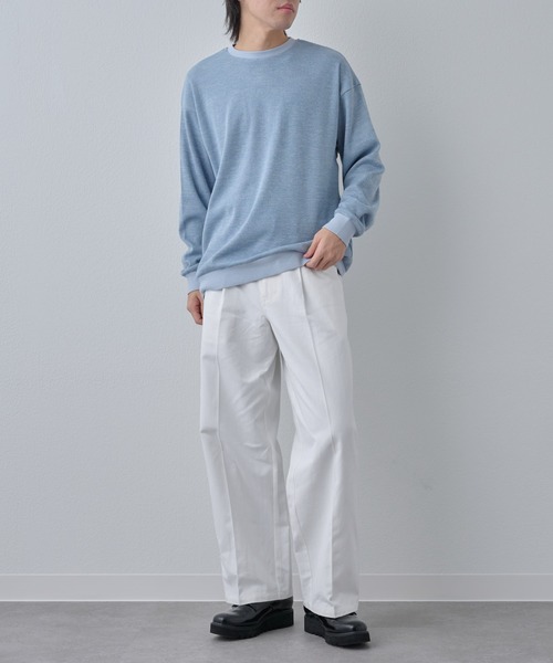 COLONY 2139(コロニートゥーワンスリーナイン)の「マイクロツイルインタックチノパンツ(チノパンツ・メンズ・ホワイト/ブラック・LARGE/MEDIUM)」の15枚目の写真