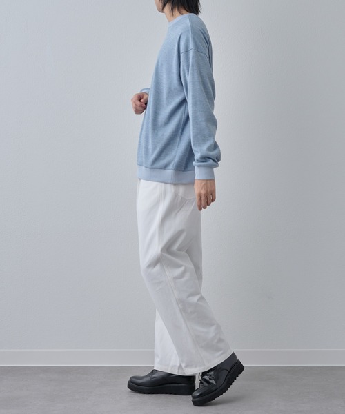 COLONY 2139(コロニートゥーワンスリーナイン)の「マイクロツイルインタックチノパンツ(チノパンツ・メンズ・ホワイト/ブラック・LARGE/MEDIUM)」の16枚目の写真