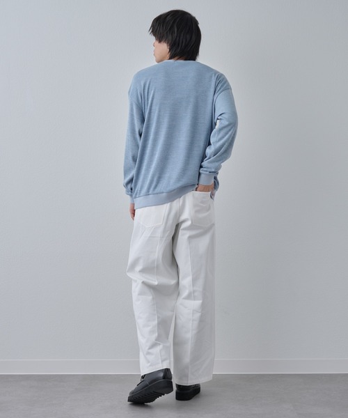 COLONY 2139(コロニートゥーワンスリーナイン)の「マイクロツイルインタックチノパンツ(チノパンツ・メンズ・ホワイト/ブラック・LARGE/MEDIUM)」の17枚目の写真