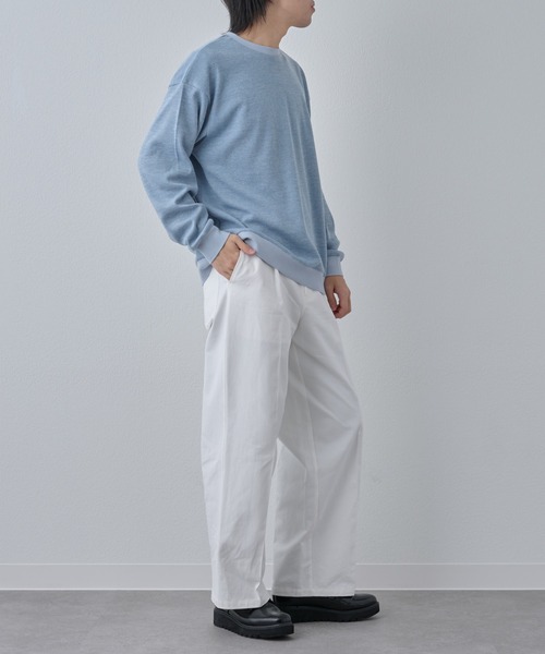 COLONY 2139(コロニートゥーワンスリーナイン)の「マイクロツイルインタックチノパンツ(チノパンツ・メンズ・ホワイト/ブラック・LARGE/MEDIUM)」の18枚目の写真