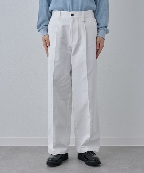 COLONY 2139(コロニートゥーワンスリーナイン)の「マイクロツイルインタックチノパンツ(チノパンツ・メンズ・ホワイト/ブラック・LARGE/MEDIUM)」の19枚目の写真
