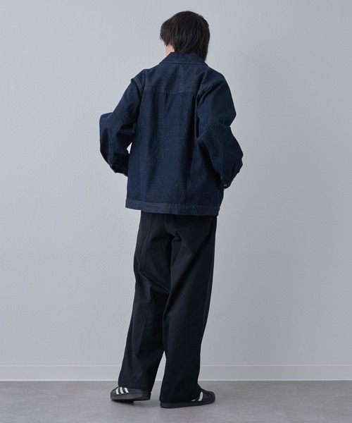 COLONY 2139(コロニートゥーワンスリーナイン)の「マイクロツイルインタックチノパンツ(チノパンツ・メンズ・ホワイト/ブラック・LARGE/MEDIUM)」の13枚目の写真