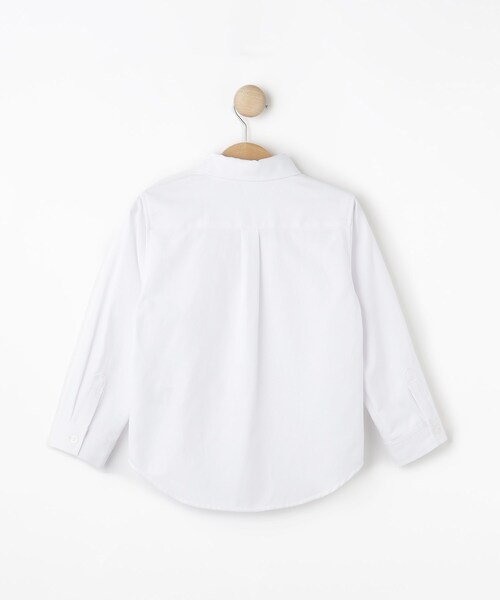 Dessin(デッサン)の「【セレモニー】ボタンダウンシャツ(シャツ/ブラウス・キッズ・ホワイト・11/12/13)」の3枚目の写真