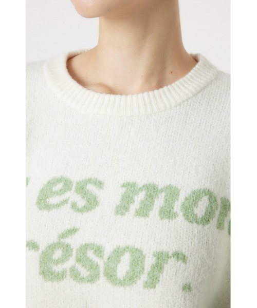 RODEO CROWNS WIDE BOWL(ロデオクラウンズワイドボウル)の「アソート ニット トップス(ニット/セーター・レディース・オフホワイト/ライトブラック/ピンク/サックスブルー・FREE)」の15枚目の写真