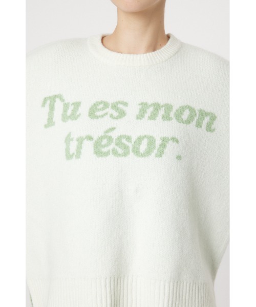 RODEO CROWNS WIDE BOWL(ロデオクラウンズワイドボウル)の「アソート ニット トップス(ニット/セーター・レディース・オフホワイト/ライトブラック/ピンク/サックスブルー・FREE)」の16枚目の写真