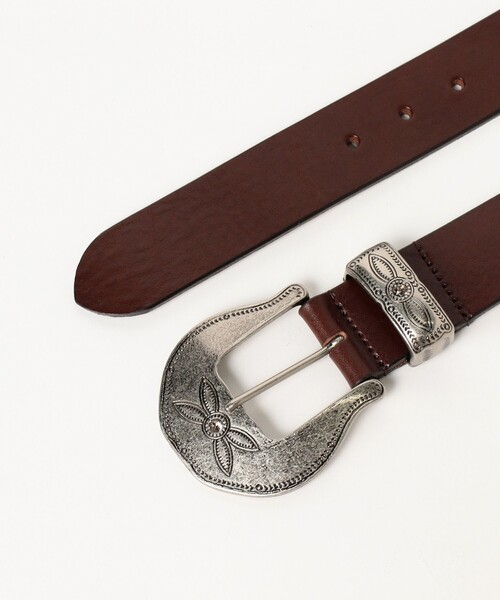 maturely（マチュアリー）の「maturely / ウエスタン ベルト（ベルト・レディース・ブラウン/ブラック・ONE SIZE）」の10枚目の写真