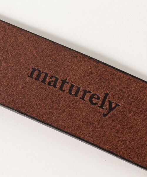 maturely（マチュアリー）の「maturely / ウエスタン ベルト（ベルト・レディース・ブラウン/ブラック・ONE SIZE）」の17枚目の写真