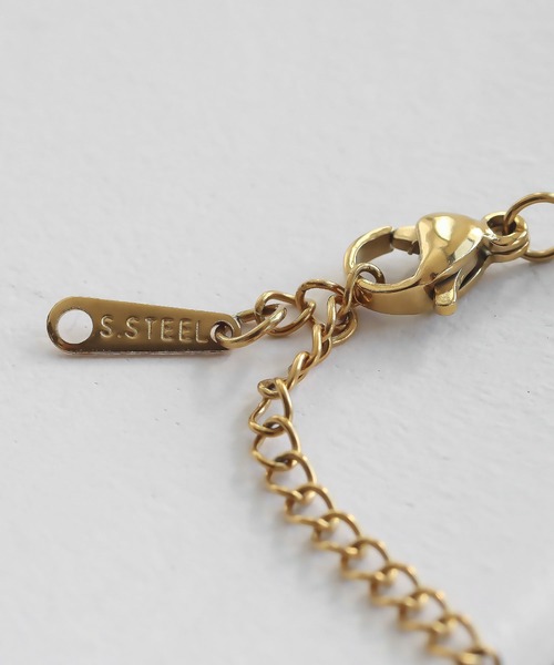 abaskdesign（アバスクデザイン）の「金属アレルギー対応  パールフラワーブレスレット（ブレスレット・レディース・ゴールド・FREE）」の6枚目の写真