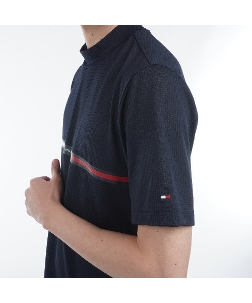 TOMMY HILFIGER GOLF（トミー ヒルフィガー ゴルフ）の「HILFIGERｸﾞﾗﾌｨｯｸ 半袖ﾓｯｸ（その他トップス・メンズ・ホワイト/レッド/ネイビー・L/M/LL/3L）」の12枚目の写真