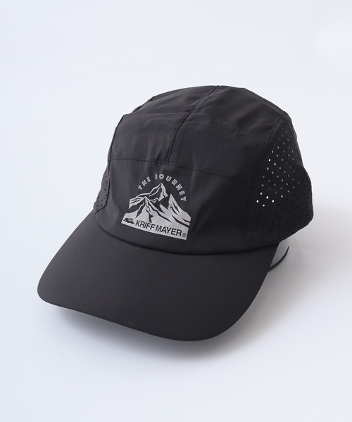 KRIFF MAYER（クリフメイヤー）の「KRIFF MAYER パンチング ジャストフィット キャップ 男女兼用（キャップ・メンズ・ブラック/ネイビー/グレー・FREE）」の4枚目の写真