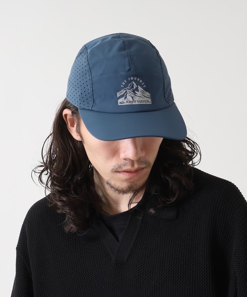 KRIFF MAYER（クリフメイヤー）の「KRIFF MAYER パンチング ジャストフィット キャップ 男女兼用（キャップ・メンズ・ブラック/ネイビー/グレー・FREE）」の19枚目の写真