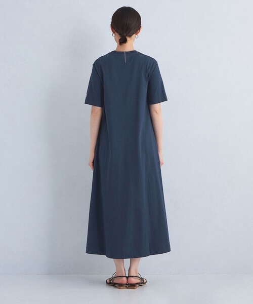 Champion（チャンピオン）の「【別注】＜Champion＞フレア Tシャツ ワンピース（ワンピース・レディース・ブラック/オリーブ/ネイビー・FREE）」の13枚目の写真