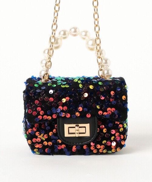 Ray BEAMS（レイビームス）の「blicenscell / Sequin バッグ（トートバッグ・レディース・シルバー/ゴールド・ONE SIZE）」の9枚目の写真