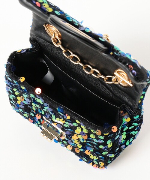 Ray BEAMS（レイビームス）の「blicenscell / Sequin バッグ（トートバッグ・レディース・シルバー/ゴールド・ONE SIZE）」の12枚目の写真