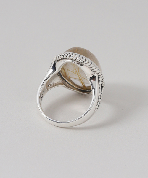 Lilas SAMHルチルリング SV 一部店舗+WEB限定》【SAMH by LILAS】ルチルリング SV（リング