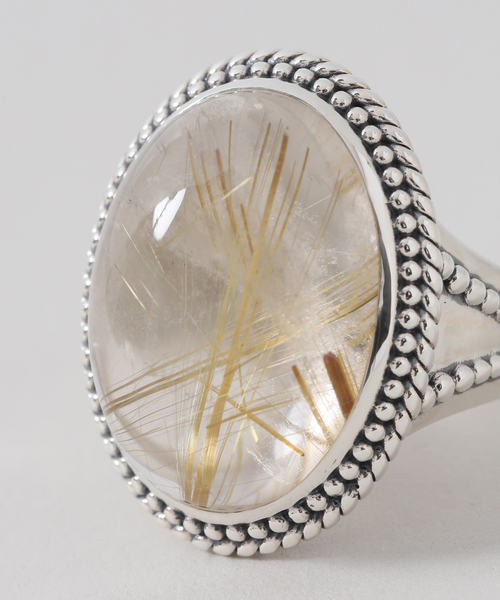 一部店舗+WEB限定》【SAMH by LILAS】ルチルリング SV（リング