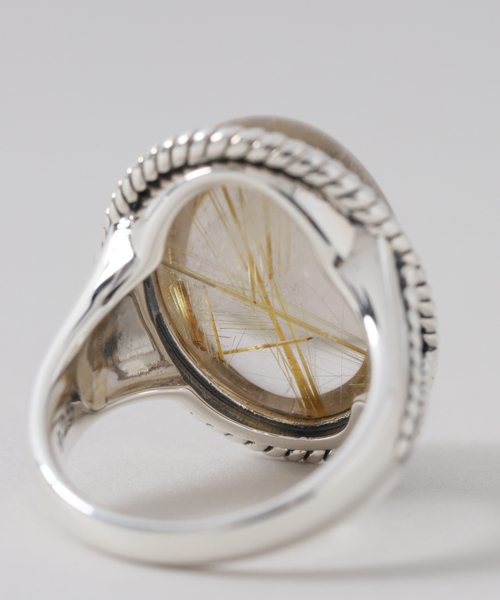 Lilas SAMHルチルリング SV 一部店舗+WEB限定》【SAMH by LILAS】ルチルリング SV（リング